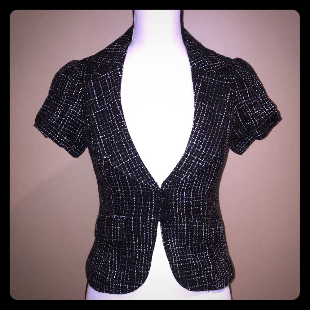 Charlotte Russe short sleeve Blazer